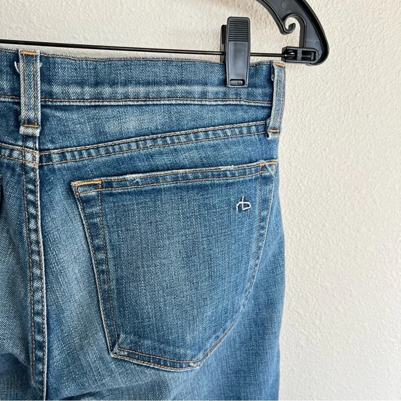 Rag & Bone The Dre Boyfriend Jeans Bradford Denim Casual Women’s 25 - Picture 9 of 11